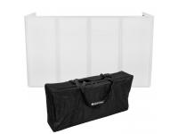 OMNITRONIC Large Mobile DJ Stand Cover weiß inkl. Soft-Bag