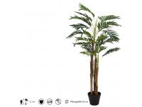 EUROPALMS Areca Palme 3-stämmig Kunstpflanze 110cm