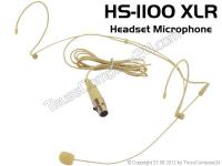 OMNITRONIC HS-1100 XLR Headset-Mikrofon
